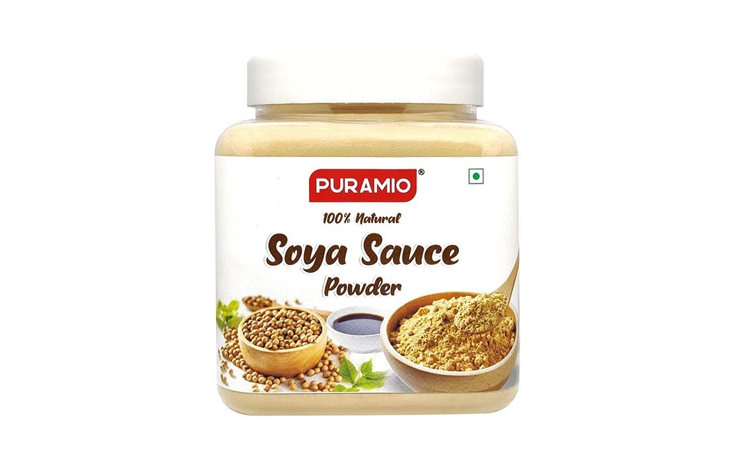 Puramio Soya Sauce Powder    Plastic Jar  400 grams